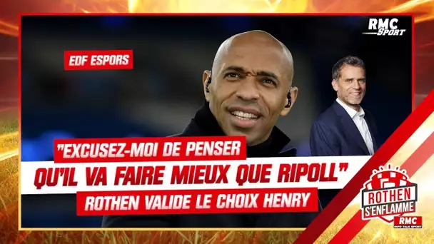 EDF Espoirs : "Excusez-moi de penser qu'il va faire mieux que Ripoll", Rothen valide le choix Henry