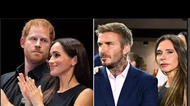 Il est « peu probable » que Meghan et Harry se réconcilient avec Beckham après une conversation « fu