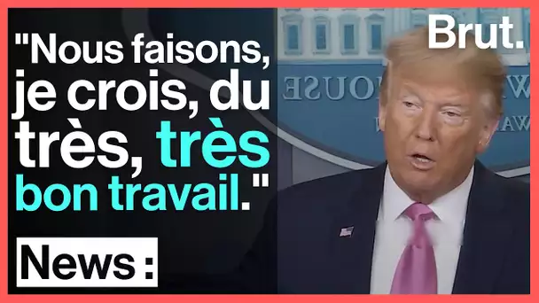 La communication de Donald Trump face au coronavirus