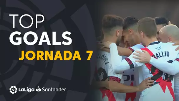 Todos los goles de la jornada 7 de LaLiga Santander 2021/2022