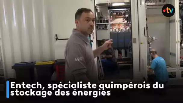 Entech, spécialiste quimpérois du stockage des énergies