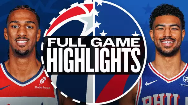 WIZARDS at 76ERS | FULL GAME HIGHLIGHTS | March 26, 2025