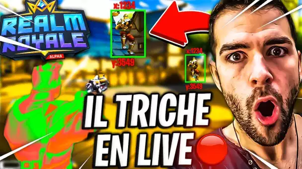 🔥IL TRICHE EN PLEIN LIVE ET SUPPRIME LES PREUVES ! Jeu Gratuit Realm Royale