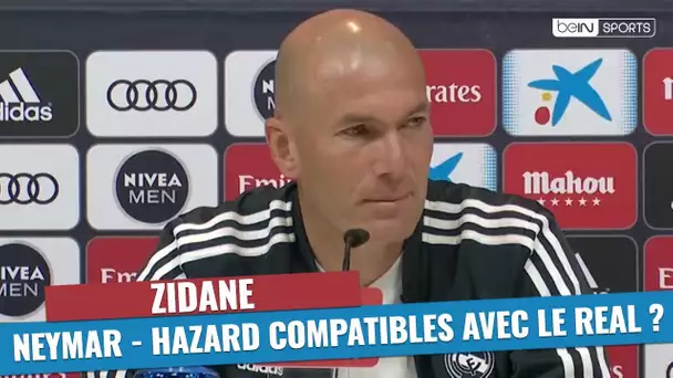 Mercato : Zidane répond aux rumeurs Neymar et Hazard