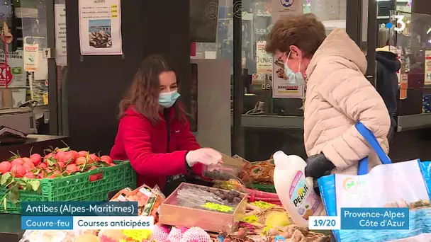 À Nice, avec le couvre-feu à 18 heures, les courses se font plutôt le week-end !