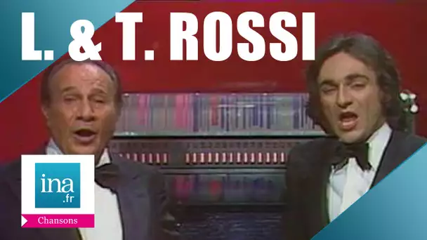 Tino et Laurent Rossi "Chantons ensemble la même chanson" (live officiel) | Archive INA