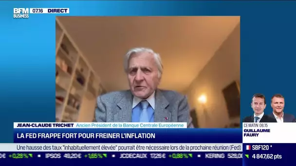 Jean-Claude Trichet (Conférencier) : La Fed frappe fort pour freiner l'inflation