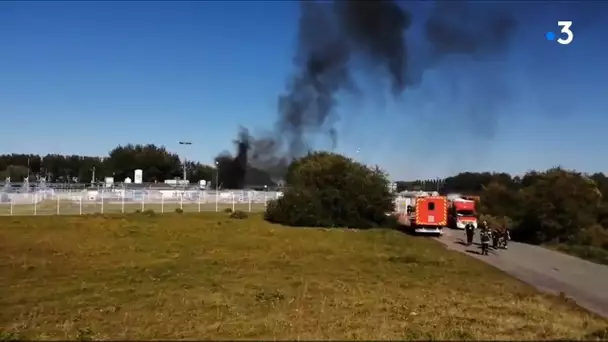 Douai : plusieurs explosions et un important incendie à l'usine Seveso Air Liquide.