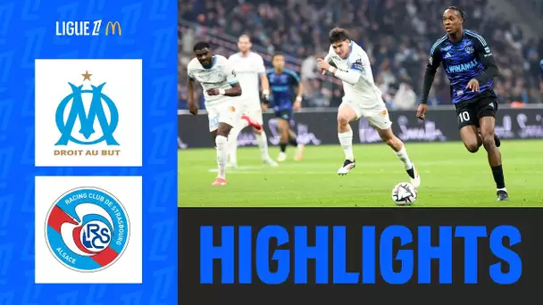 L'OM COINCE contre Strasbourg | 18ème journée - Ligue 1 McDonald's 24/25