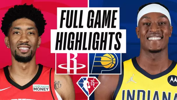 ROCKETS at PACERS | FULL GAME HIGHLIGHTS | December 23, 2021