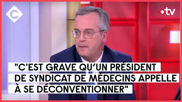 Tarif des médecins : le bras de fer - Thomas Fatôme - C à Vous - 27/02/2023