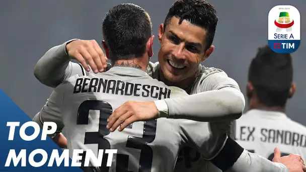 Ronaldo scored his 20th Juventus goal | Sassuolo 0-3 Juventus | Top Moment | Serie A