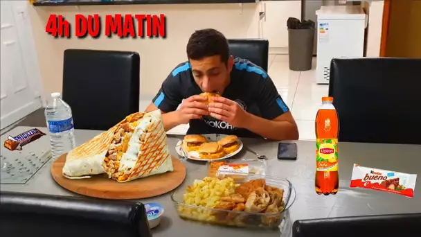 Mon 1er repas a 4h du matin ramadan VLOG 2020 !