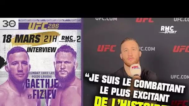 UFC 286 / EXCLU : ITW Justin Gaethje "Quand on m'affronte, d'habitude, quelqu'un saigne"