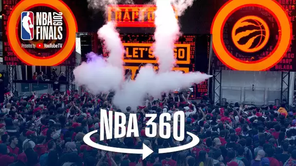 NBA 360 | Raptors Win Game 1, Toronto Celebrates