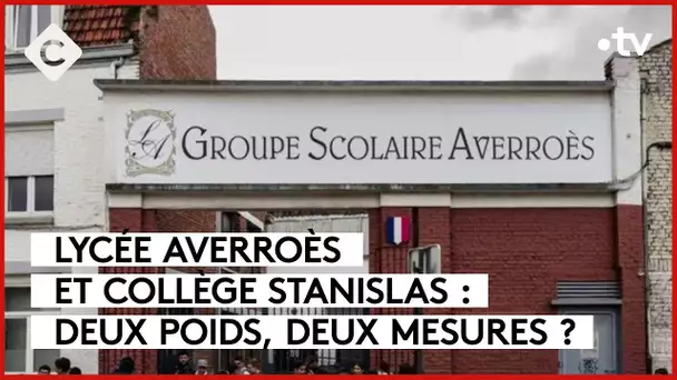 Les mots d’Alain Delon, Averroès et Stanislas : 2 poids, 2 mesures ? - Le 5/5 - C à Vous -24/01/2024