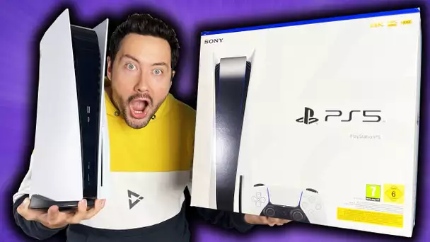 J'ai la PS5 en avant-première ! (Unboxing incroyable)