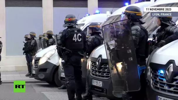 🇫🇷 France : manifestation contre l'extrême droite à Lyon