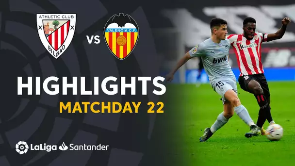 Highlights Athletic Club vs Valencia CF (1-1)
