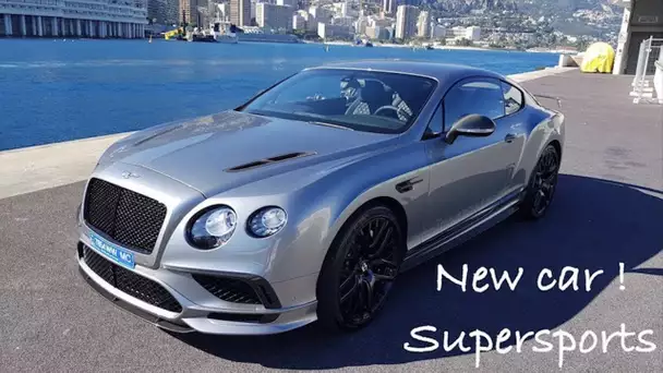 J'ai reçu une nouvelle voiture ! Continental GT Supersports !