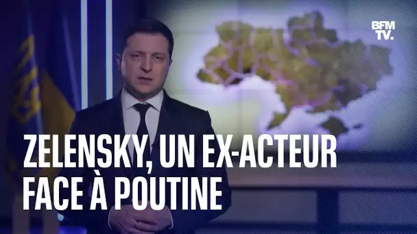 Zelensky, un ex-acteur face à Poutine