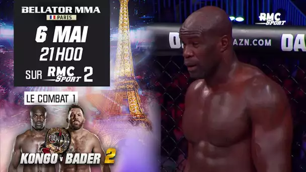 MMA à Paris : L'abandon terrible de Kongo contre Bader en 2019, revanche ce 6 mai !