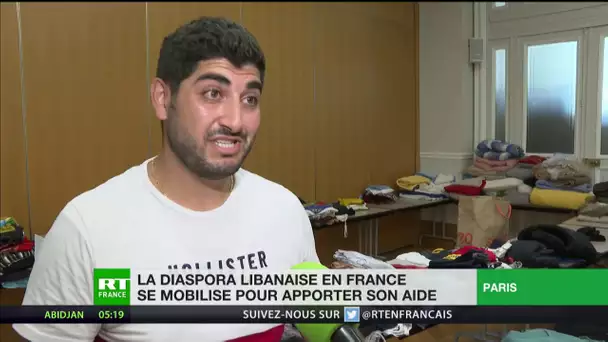La diaspora libanaise en France se mobilise pour apporter son aide à Beyrouth
