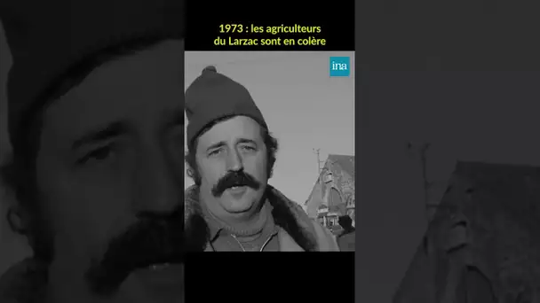 La colère des agriculteurs en 1973 🚜  #INA #shorts