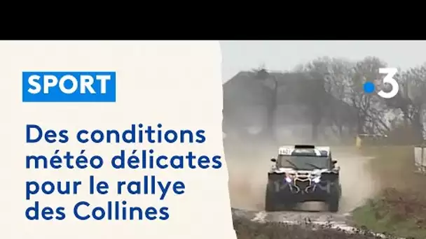 Le rallye des Collines d’Arzacq et du Soubestre  sous des conditions météo dantesques.