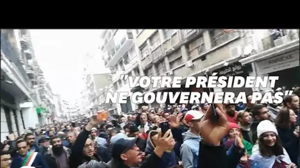 Tebboune élu en Algérie, une marée humaine dans les rues d'Alger