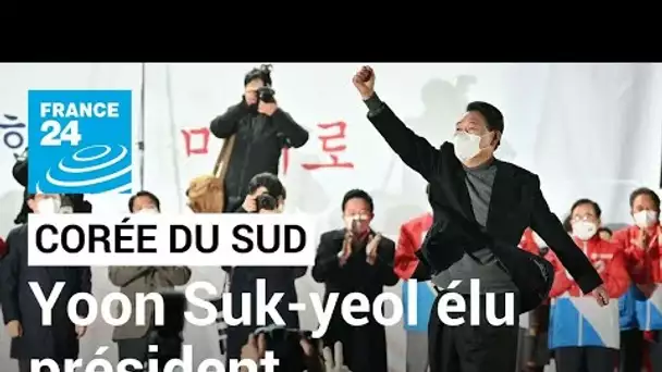 Corée du Sud : le conservateur misogyne Yoon Suek-yeol élu président • FRANCE 24
