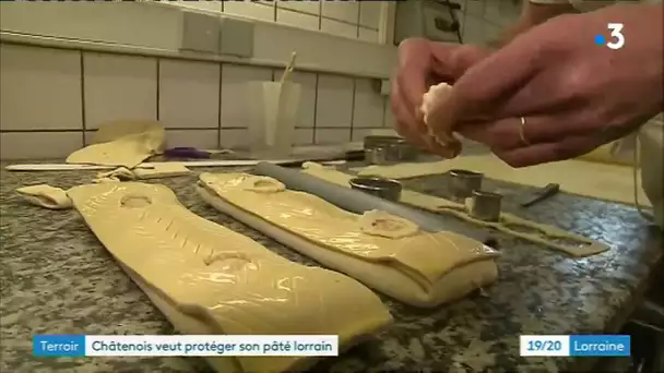 Demande d&#039;Indication Géographique Protégée pour le pâté de Châtenois.