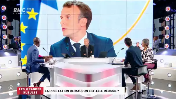 Les 'Grandes Gueules' de RMC: la prestation de Macron est-elle réussie ?