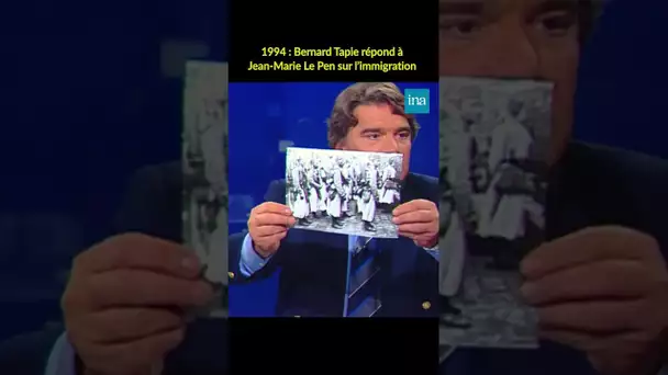 Bernard Tapie VS Jean-Marie Le Pen #INA #shorts