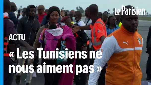 « Plus en sécurité en Tunisie », des centaines de Maliens et Ivoiriens rapatriés par leurs pays