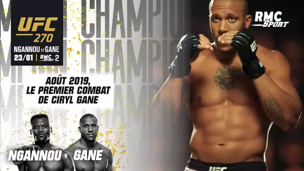 UFC : Dans la préparation du premier combat de Ciryl Gane en août 2019 #NGANNOUGANERMC
