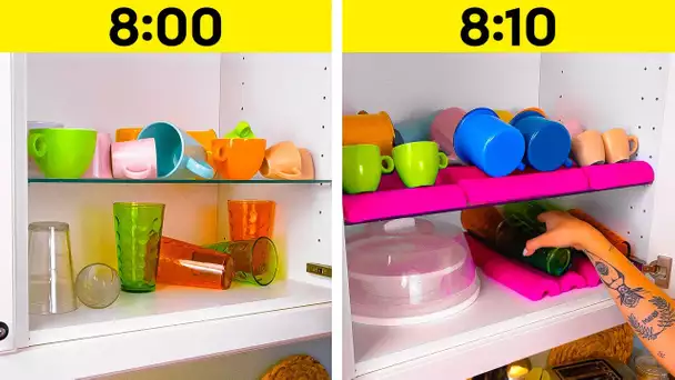 50+ Astuces simples pour organiser toute votre maison et la garder propre 🤩