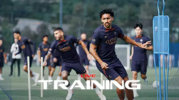 Paris Saint-Germain training session live from the Campus PSG 🔴🔵