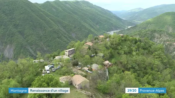 Renaissance d'un village dans les Alpes de Haute Provence