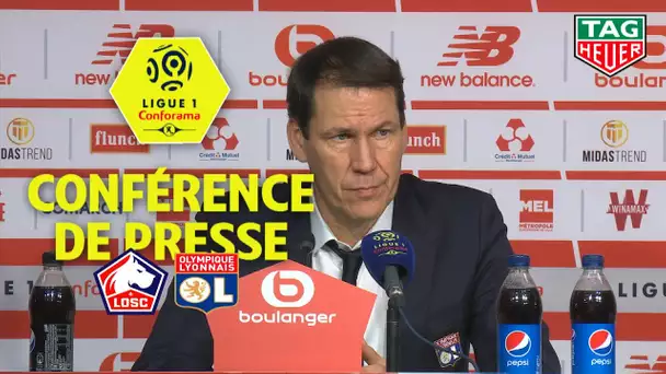 Conférence de presse LOSC - Olympique Lyonnais ( 1-0 )  / 2019-20