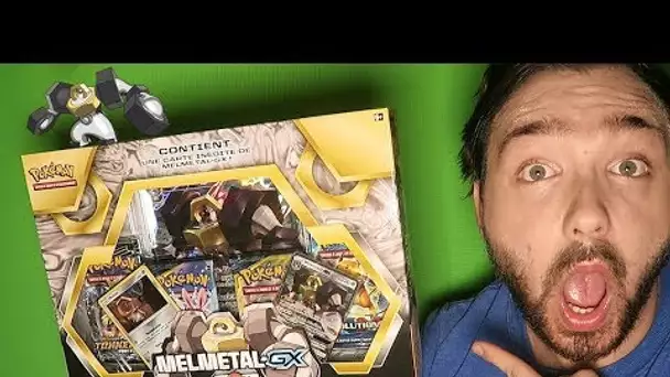 Ouverture d&#039;un COFFRET POKEMON MELMETAL GX ! NOUVEAU POKEMON ULTRA RARE !