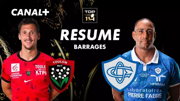 Le résumé de Toulon / Castres pour une place en demi-finale - TOP 14 - Barrages
