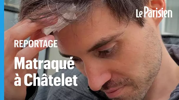 Paris : Rémi, raconte son matraquage par la Brav-M à Châtelet