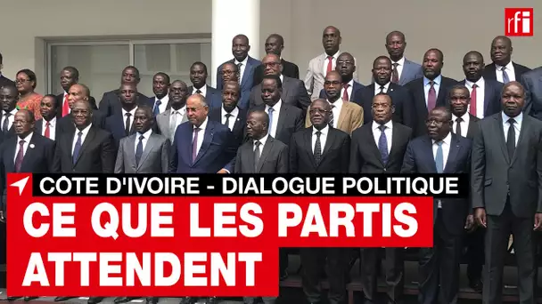 Dialogue politique ivoirien : première prise de contact avec les 21 formations conviées • RFI