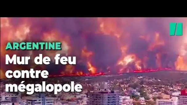 Un incendie gigantesque menace une mégalopole en Argentine
