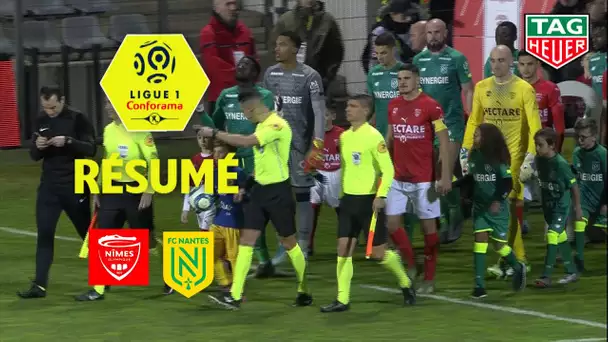 Nîmes Olympique - FC Nantes ( 0-1 ) - Résumé - (NIMES - FCN) / 2019-20