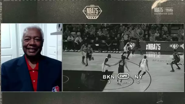 Oscar Robertson's #NBA75 Celebration Game Broadcast Interview! 👏