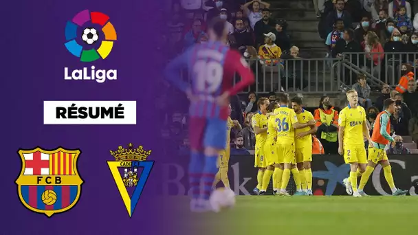 🇪🇸 Résumé - LaLiga : Barcelone puni par Cadiz au Camp Nou !