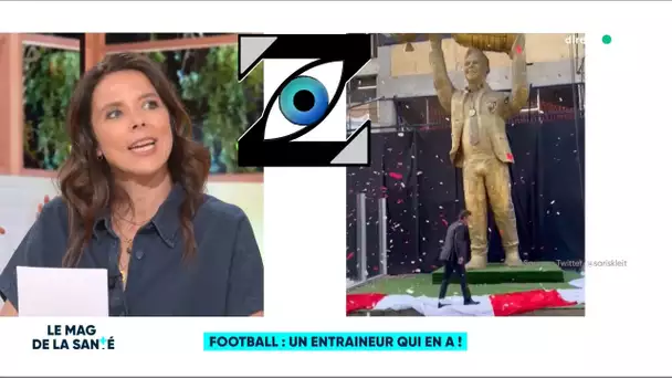 [Zap Télé] En Argentine, la statue du célèbre entraineur M. Gallardo fait polémique (15/06/23)
