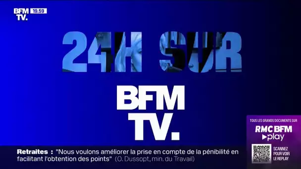 24H SUR BFMTV – Les coupures ciblées, les boulangers dans la rue et un sniper en Ukraine